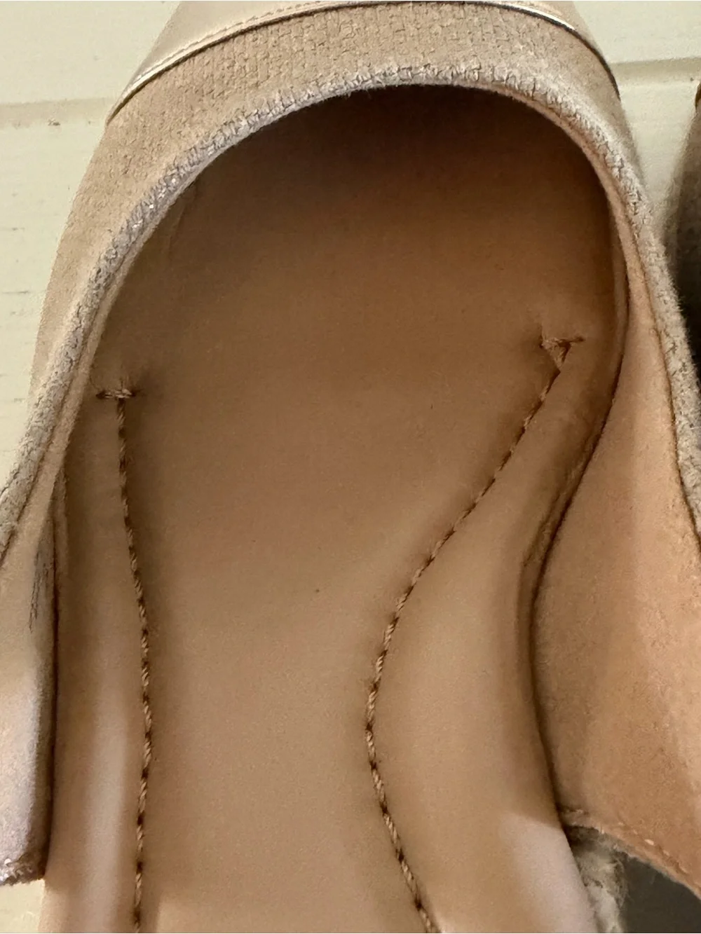 Easy Spirit footbed elastic strap